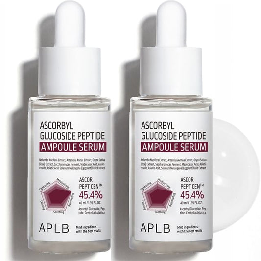 APLB - Ascorbyl Glucoside Peptide Ampoule Serum Set - K-Beauty Vibe