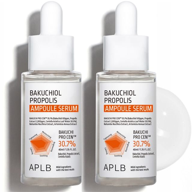 APLB - Bakuchiol Propolis Ampoule Serum Set - K-Beauty Vibe