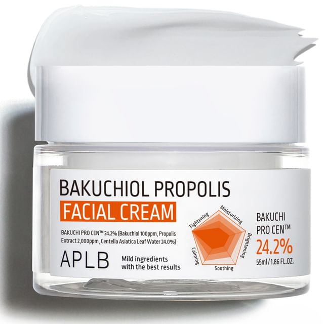 APLB - Bakuchiol Propolis Facial Cream - K-Beauty Vibe