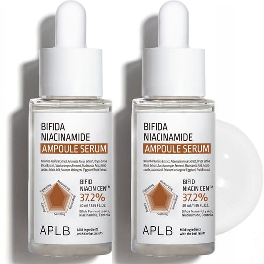 APLB - Bifida Niacinamide Ampoule Serum Set - K-Beauty Vibe