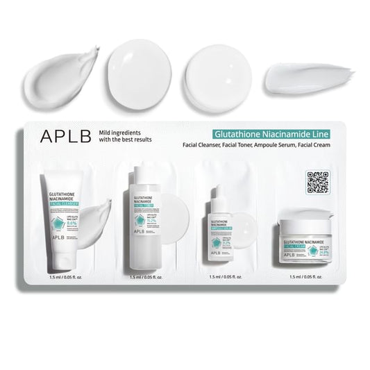 APLB - Glutathione Niacinamide Skin 4 Types Sachet Set - K-Beauty Vibe