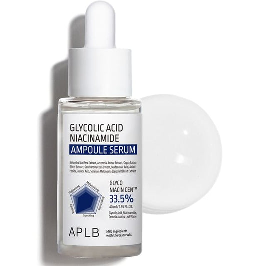 APLB - Glycolic Acid Niacinamide Ampoule Serum - K-Beauty Vibe