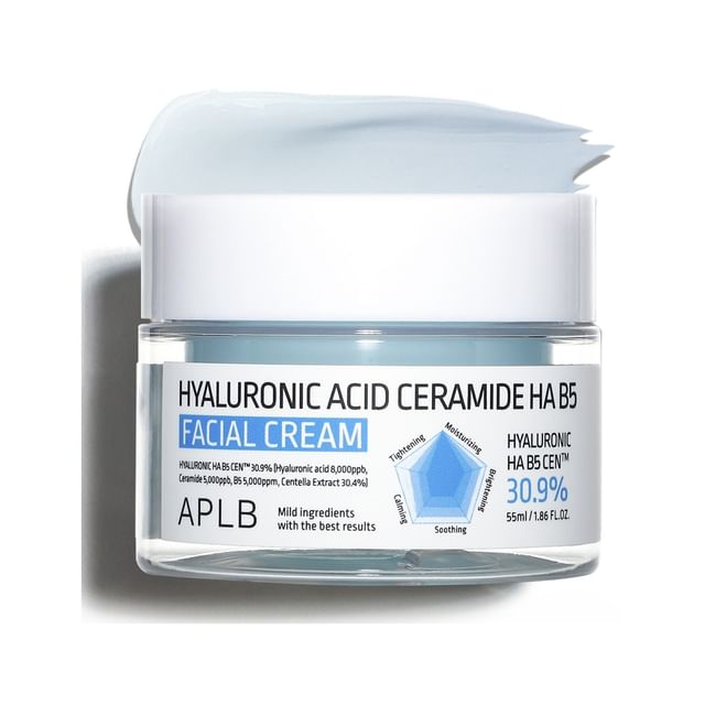 APLB - Hyaluronic Acid Ceramide HA B5 Facial Cream - K-Beauty Vibe