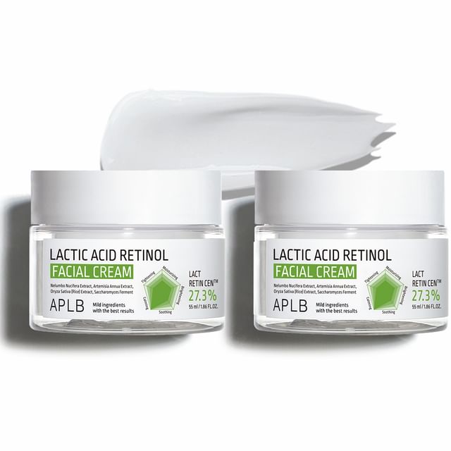 APLB - Lactic Acid Retinol Facial Cream Set - K-Beauty Vibe