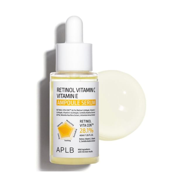 APLB - Retinol Vitamin C Vitamin E Ampoule Serum - K-Beauty Vibe