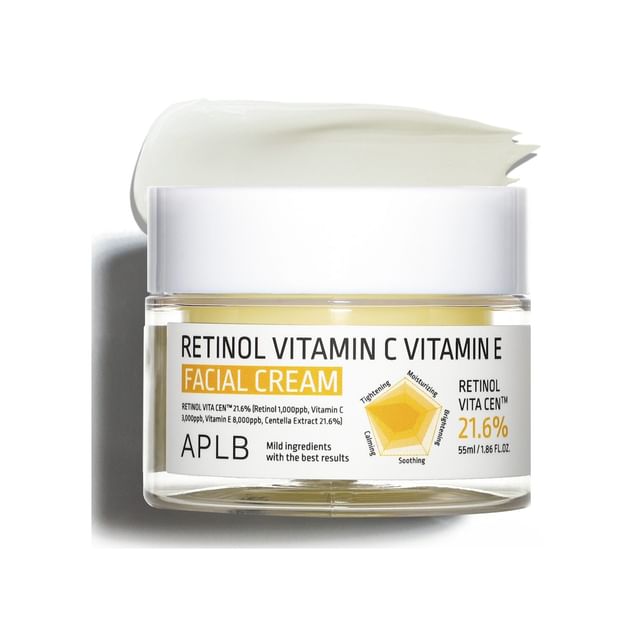 APLB - Retinol Vitamin C Vitamin E Facial Cream - K-Beauty Vibe