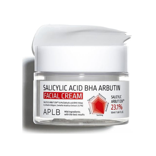 APLB - Salicylic Acid BHA Arbutin Facial Cream - K-Beauty Vibe