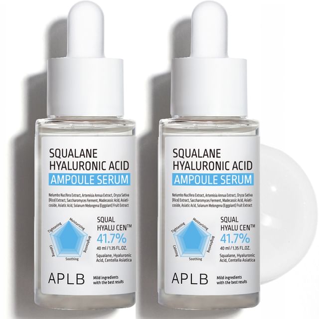 APLB - Squalane Hyaluronic Acid Ampoule Serum Set - K-Beauty Vibe