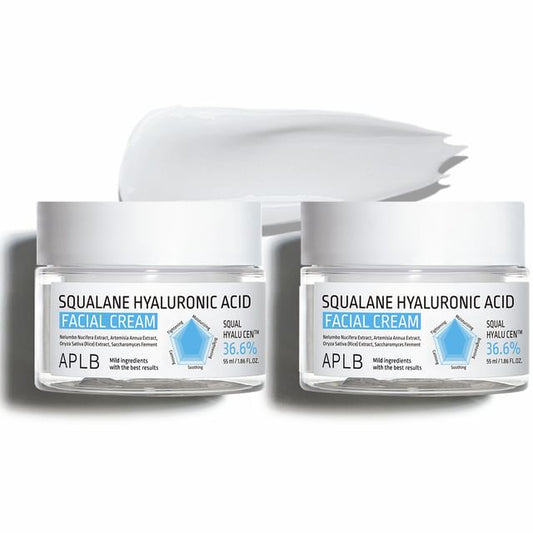 APLB - Squalane Hyaluronic Acid Facial Cream Set - K-Beauty Vibe