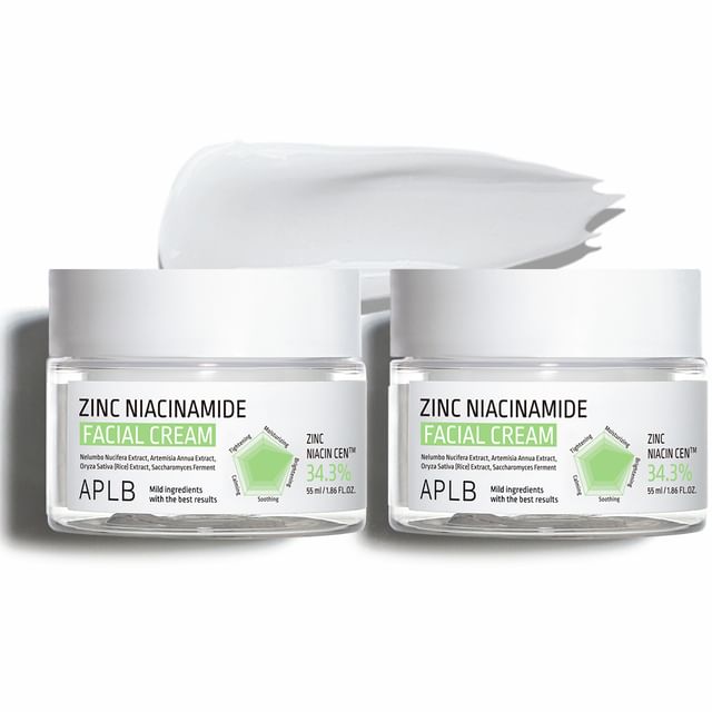 APLB - Zinc Niacinamide Facial Cream Set - K-Beauty Vibe