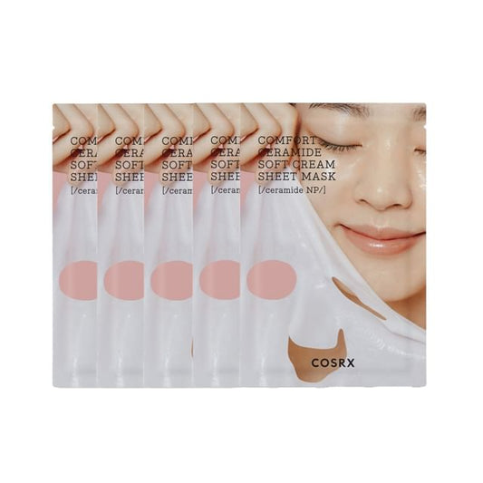 COSRX - Balancium Comfort Ceramide Soft Cream Sheet Mask Bundle Set - K-Beauty Vibe