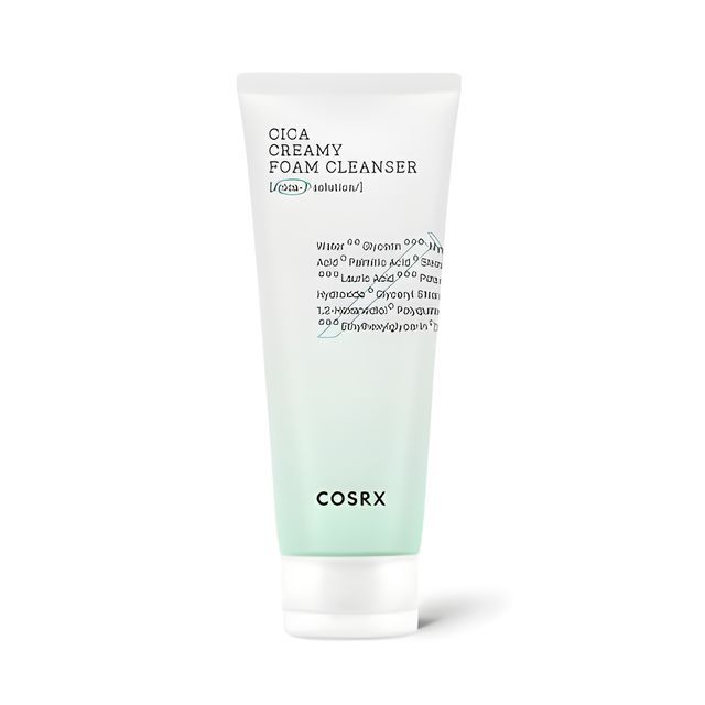 COSRX - Pure Fit Cica Creamy Foam Cleanser - K-Beauty Vibe