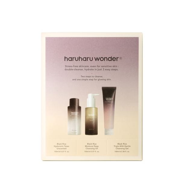 haruharu wonder - Cleanse and Glow Set - K-Beauty Vibe