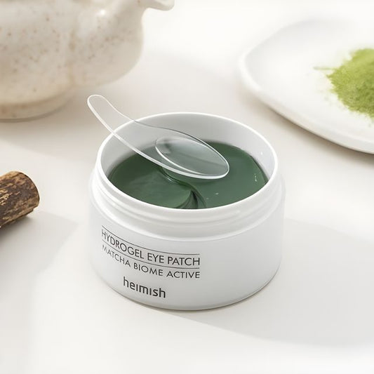 heimish - Matcha Biome Hydrogel Eye Patch - K-Beauty Vibe