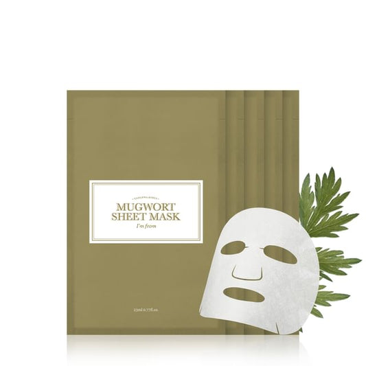 I'm from - Mugwort Sheet Mask Set - K - Beauty Vibe