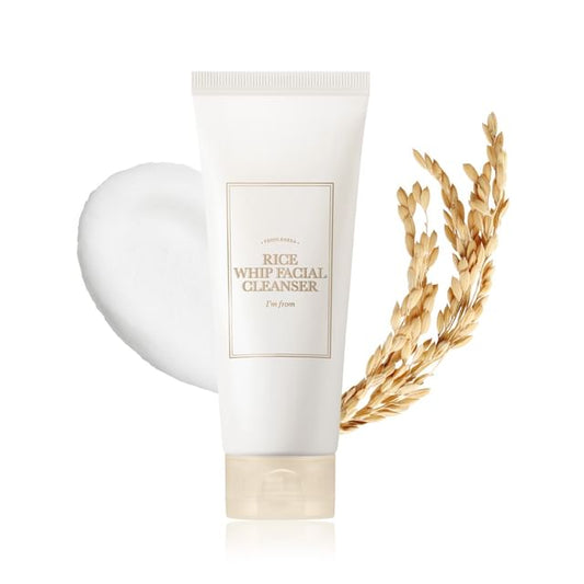 I'm from - Rice Whip Facial Cleanser - K - Beauty Vibe