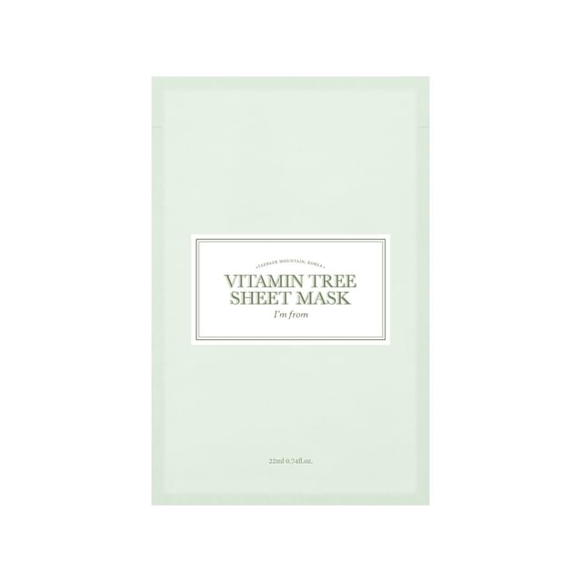 I'm from - Vitamin Tree Sheet Mask - K - Beauty Vibe