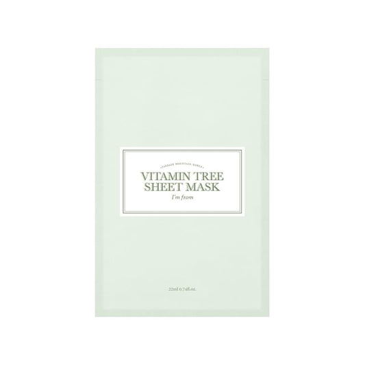 I'm from - Vitamin Tree Sheet Mask - K - Beauty Vibe