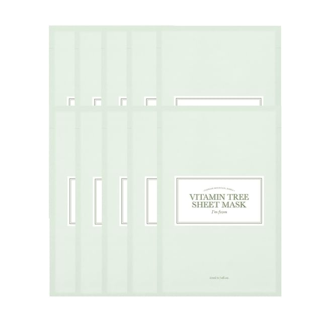 I'm from - Vitamin Tree Sheet Mask Bundle Set - K - Beauty Vibe