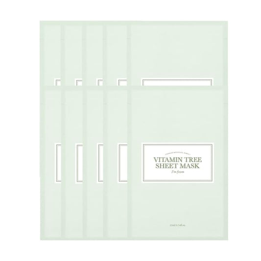 I'm from - Vitamin Tree Sheet Mask Bundle Set - K - Beauty Vibe