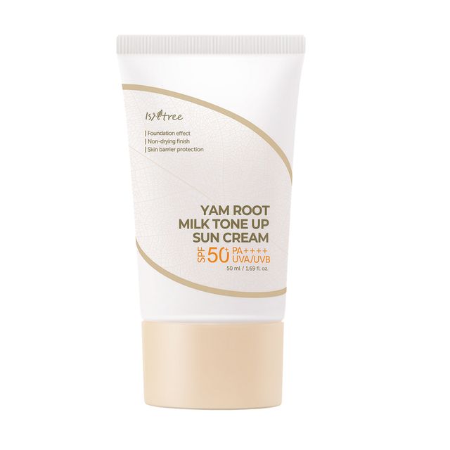 Isntree - Yam Root Milk Tone Up Sun Cream - K-Beauty Vibe