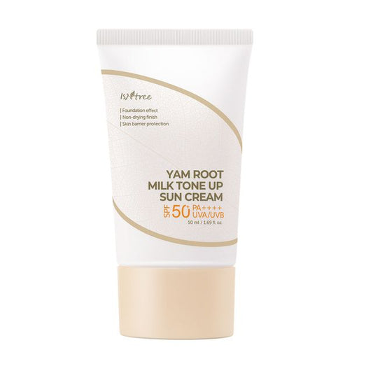 Isntree - Yam Root Milk Tone Up Sun Cream - K-Beauty Vibe