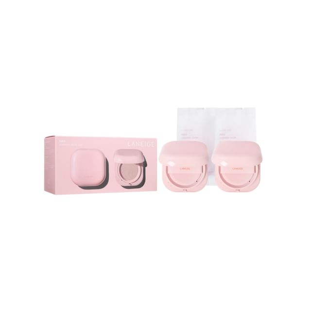 LANEIGE - Neo Cushion Glow Duo Set - 3 Types - K-Beauty Vibe