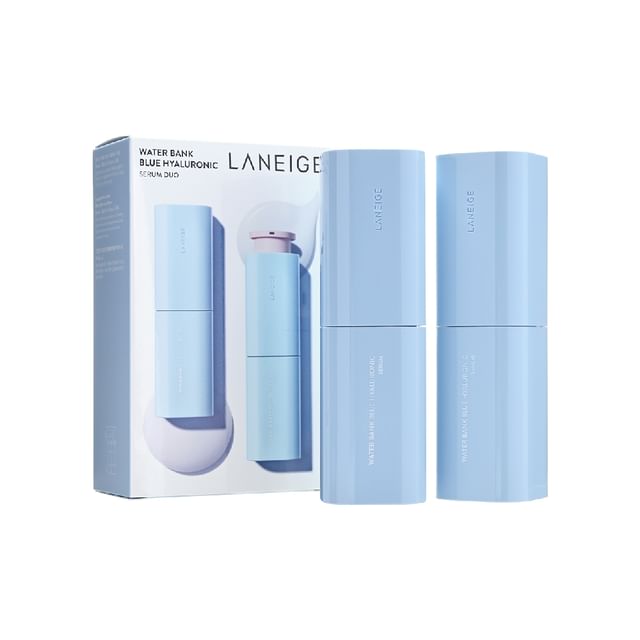 LANEIGE - Water Bank Blue Hyaluronic Serum Duo Set - K-Beauty Vibe