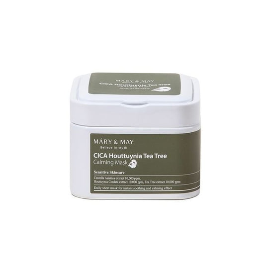 Mary&May - Cica Houttuynia Tea Tree Calming Mask - K-Beauty Vibe