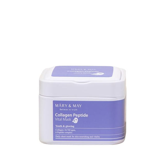 Mary&May - Collagen Peptide Vital Mask - K-Beauty Vibe