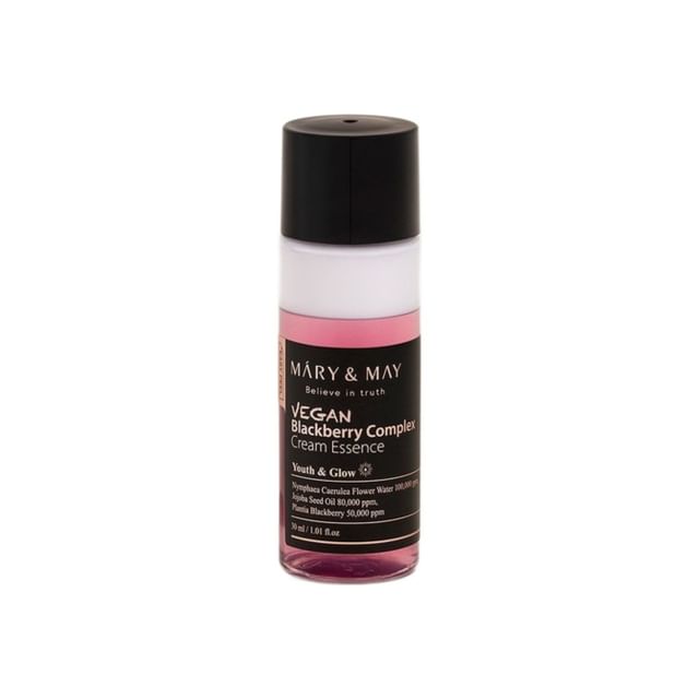 Mary&May - Vegan Blackberry Complex Cream Essence Mini - K-Beauty Vibe