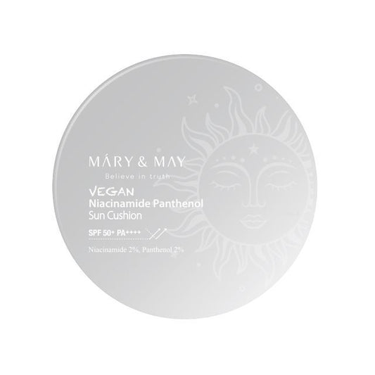 Mary&May - Vegan Niacinamide Panthenol Sun Cushion - K-Beauty Vibe