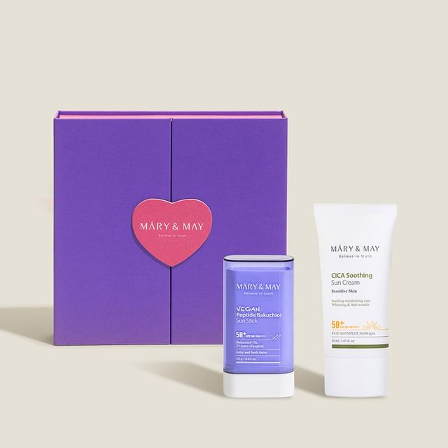 Mary&May - Vegan Sun Care Duo Set - K-Beauty Vibe