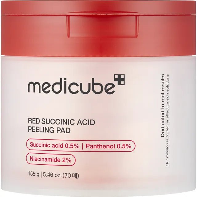 Medicube - Red Succinic Acid Peeling Pad - K-Beauty Vibe