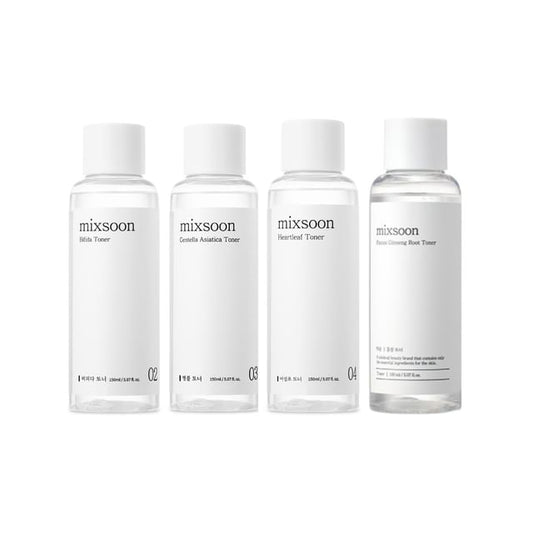 mixsoon - Toner Mini 150ml - 4 Types - K-Beauty Vibe