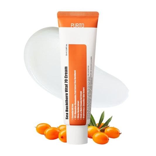 Purito SEOUL - Sea Buckthorn Vital 70 Cream - K-Beauty Vibe