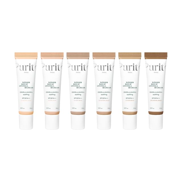 Purito SEOUL - Wonder Releaf Centella BB Cream - 6 Colors - K-Beauty Vibe