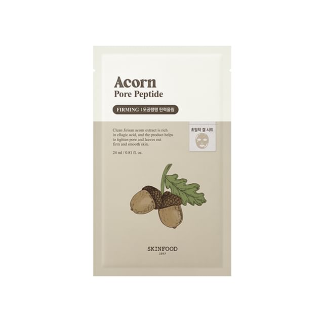 SKINFOOD - Acorn Pore Peptide Mask - K-Beauty Vibe