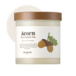 SKINFOOD - Acorn Pore Peptide Pad - K-Beauty Vibe