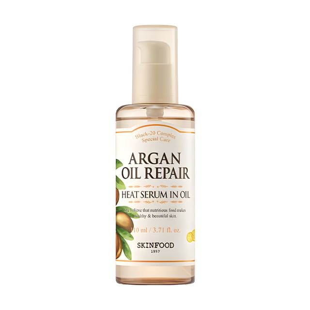 SKINFOOD - Argan Oil Repair Plus Heat Serum in Oil 110ml - K-Beauty Vibe