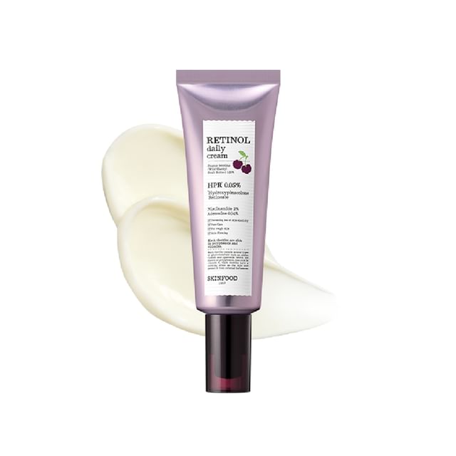 SKINFOOD - Black Cherry Retinol Daily Cream - K-Beauty Vibe