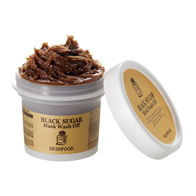 SKINFOOD - Black Sugar Mask Wash Off - K-Beauty Vibe