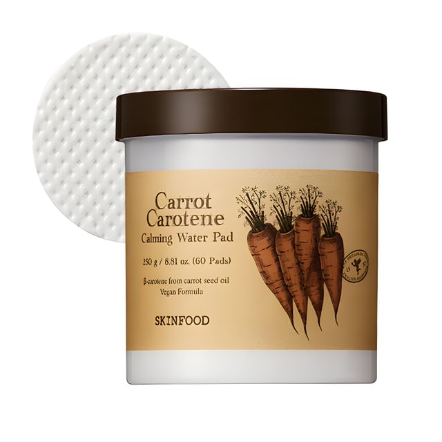 SKINFOOD - Carrot Carotene Calming Water Pad - K-Beauty Vibe