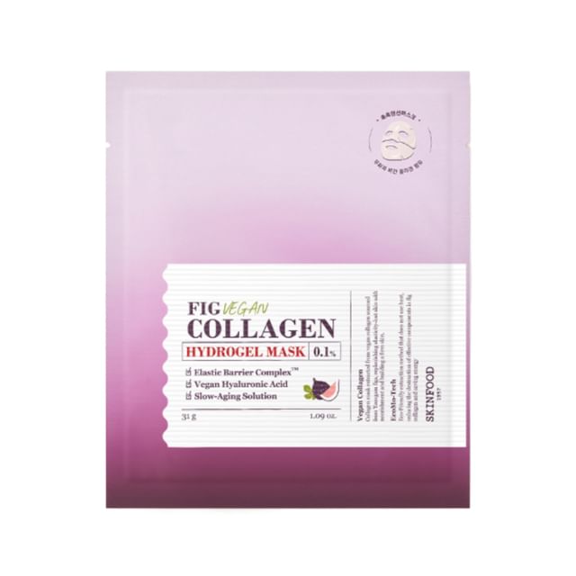 SKINFOOD - Fig Vegan Collagen Hydrogel Mask - K-Beauty Vibe