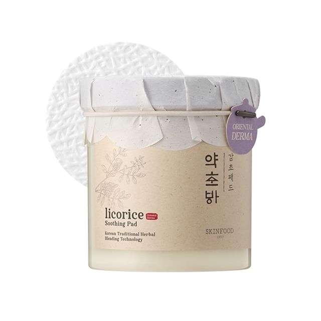 SKINFOOD - Licorice Soothing Pad - K-Beauty Vibe