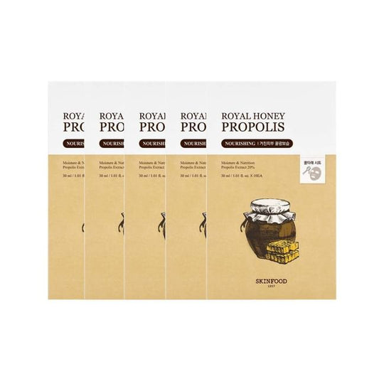 SKINFOOD - Royal Honey Propolis Enrich Mask Bundle Set - K-Beauty Vibe