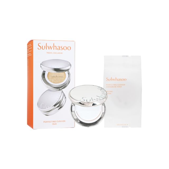 Sulwhasoo - Perfecting Cushion Duo Set - 3 Colors - K-Beauty Vibe