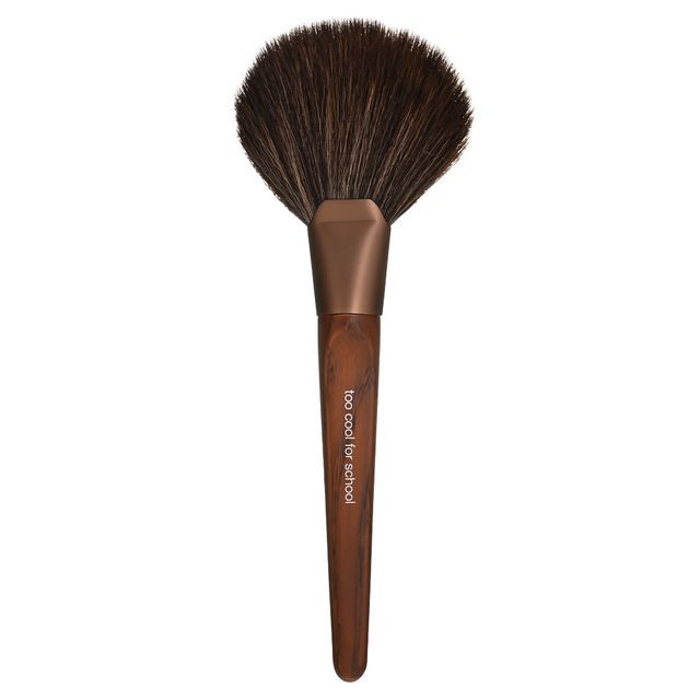 too cool for school - Artist Vegan Powder Fan Brush - K-Beauty Vibe