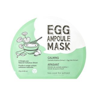 too cool for school - Egg Ampoule Mask Cica Set - K-Beauty Vibe