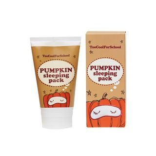 too cool for school - Pumpkin Sleeping Pack - K-Beauty Vibe